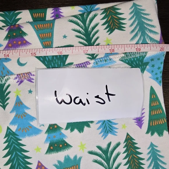 Christmas Tree Print Pajamas Adults New XXL Unisex - Picture 12 of 15